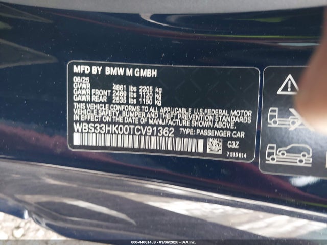 WBS33HK00TCV91362 BMW M4 Competition Xdrive