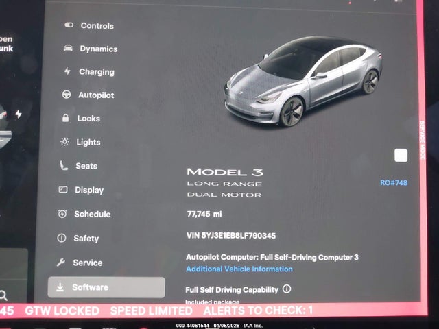 2020 TESLA MODEL 3 5YJ3E1EB8LF790345 Photo 6