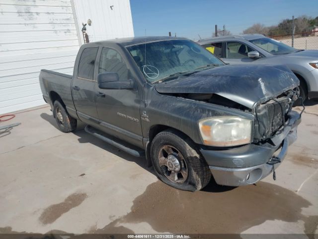 2006 DODGE RAM 2500 3D7KR28C56G288651