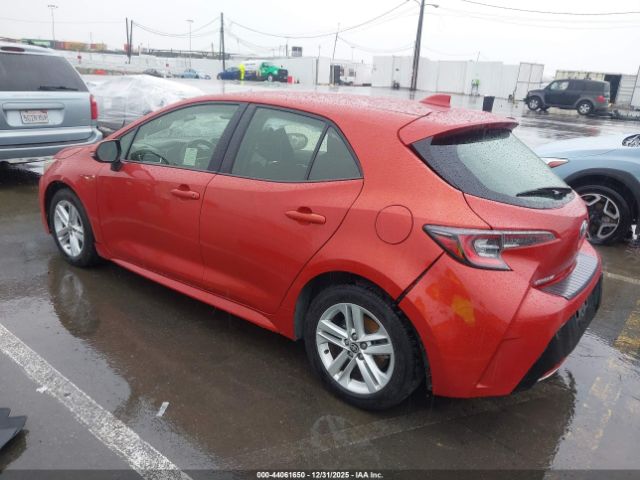 2019 TOYOTA COROLLA JTNK4RBE6K3021507 Photo 2