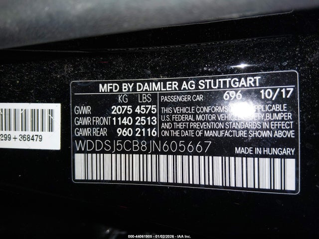 2018 MERCEDES-BENZ AMG CLA 45 WDDSJ5CB8JN605667 Photo 8