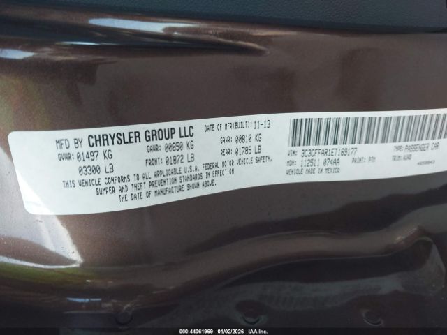 2014 FIAT 500 3C3CFFAR1ET169177 Photo 8