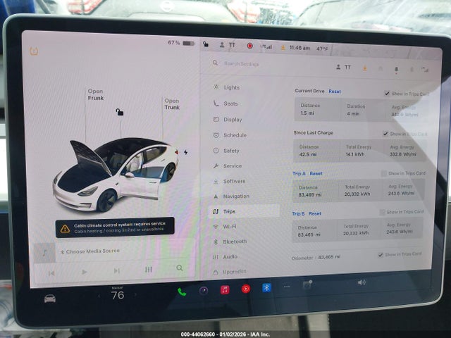 2021 TESLA MODEL 3 5YJ3E1EA0MF853818 Photo 6