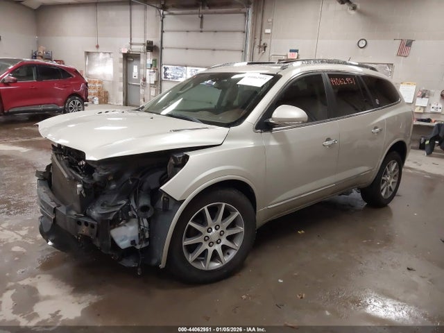 44062951 :رقم المزاد ، 5GAKVBKD0EJ376397 vin ، 2014 Buick Enclave Leather مزاد بيع