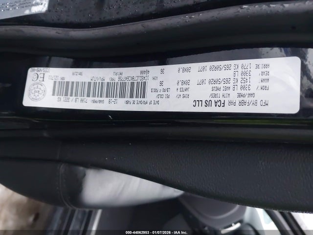 2019 DODGE DURANGO 1C4SDJCT8KC647756 Photo 8