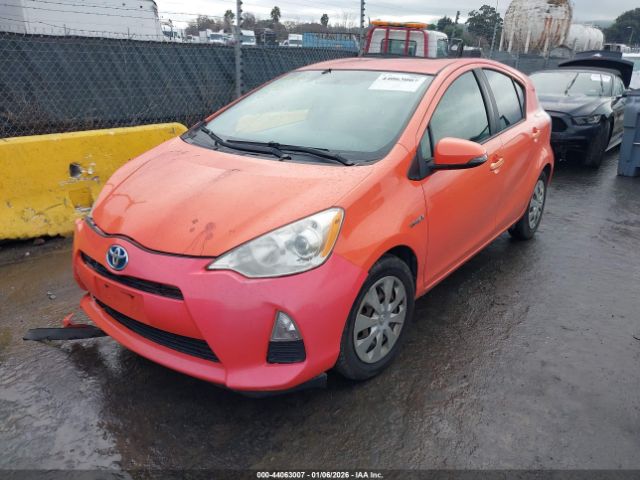2012 TOYOTA PRIUS C JTDKDTB36C1006941 Photo 1