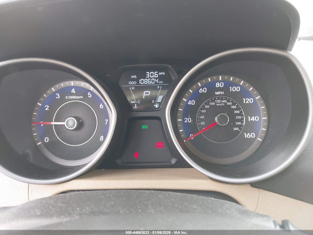 2013 Hyundai Elantra Gls მანქანა იყიდება აუქციონზე, vin: KMHDH4AE3DU007031, აუქციონის ნომერი: 44063023