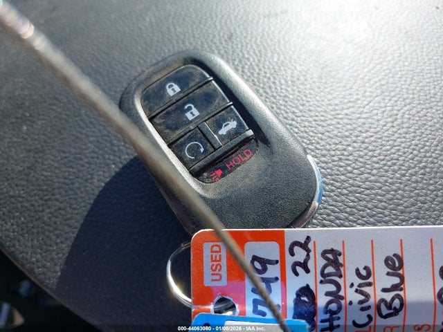 Auction sale of the 2022 Honda Civic Sport, vin: 2HGFE2F51NH587274, lot number: 44063060