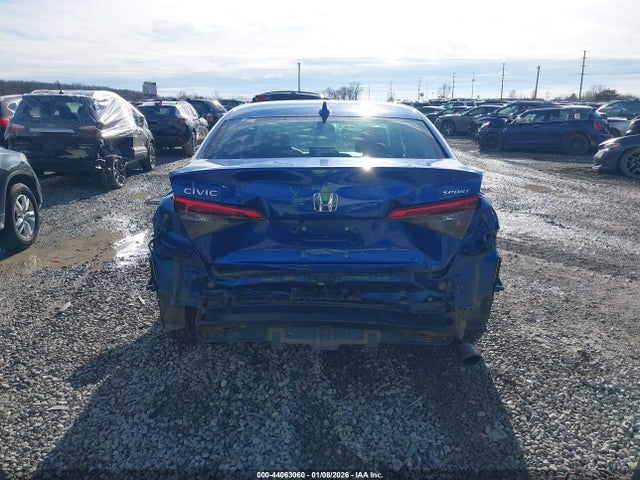 Auction sale of the 2022 Honda Civic Sport, vin: 2HGFE2F51NH587274, lot number: 44063060