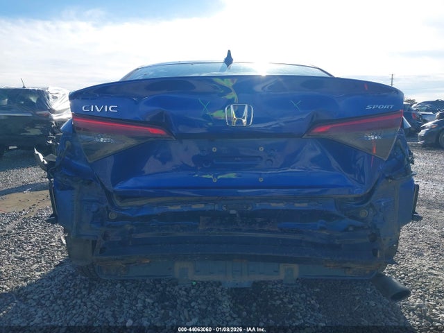 Auction sale of the 2022 Honda Civic Sport, vin: 2HGFE2F51NH587274, lot number: 44063060