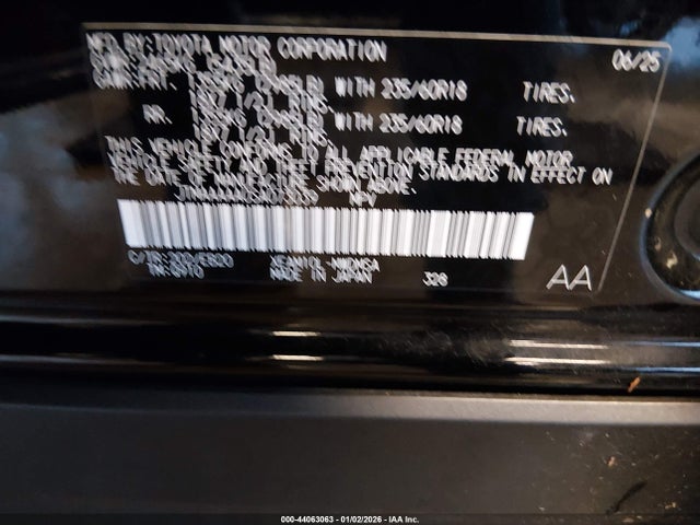 Toyota BZ4X XLE 2025 JTMAAAAA0SA073039 Image 9