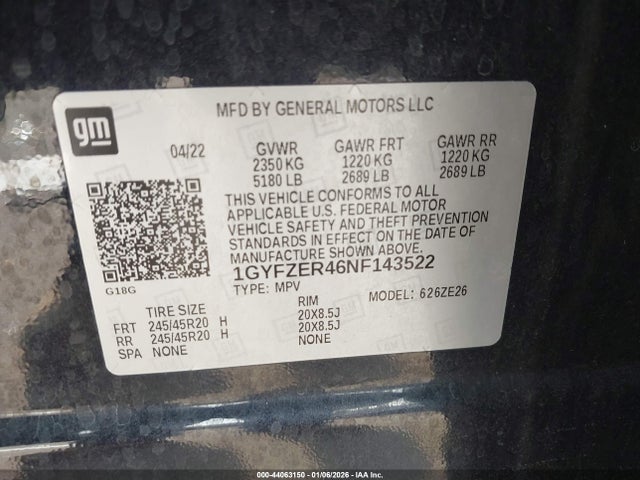 2022 CADILLAC XT4 1GYFZER46NF143522 Photo 8