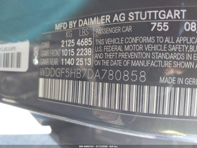 2013 MERCEDES-BENZ C 350 WDDGF5HB7DA780858 Photo 8