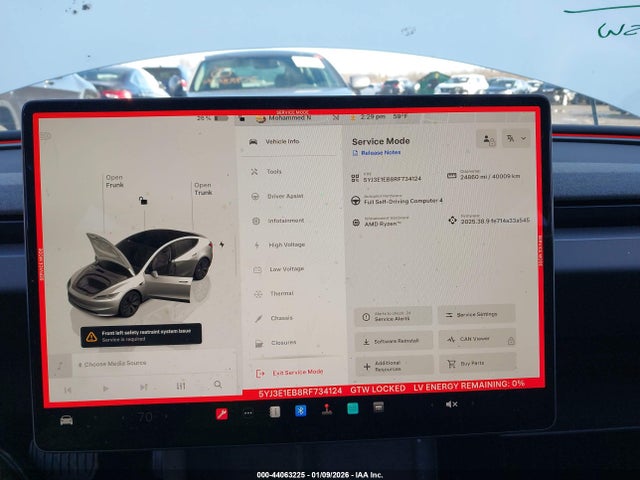 Tesla Model 3 Long Range Dual Motor All-wheel Drive 2024 5YJ3E1EB8RF734124 Image 18