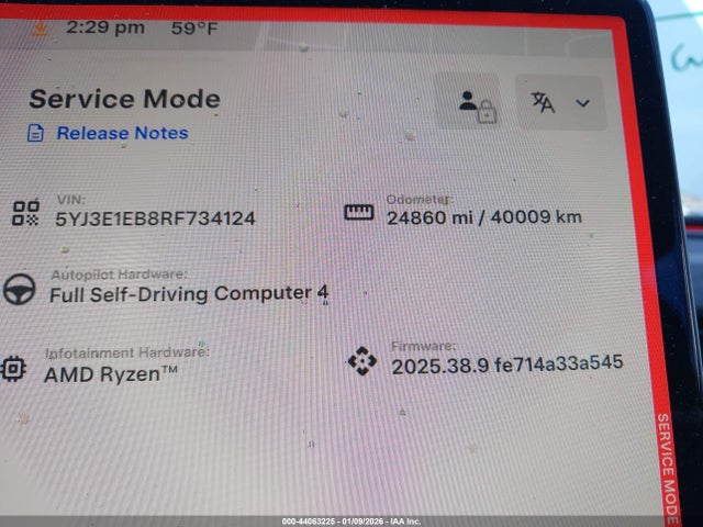 2024 TESLA MODEL 3 5YJ3E1EB8RF734124 Photo 6
