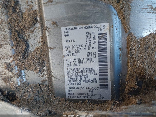 2025 NISSAN ROGUE 5N1BT3AA9SC836167 Photo 8