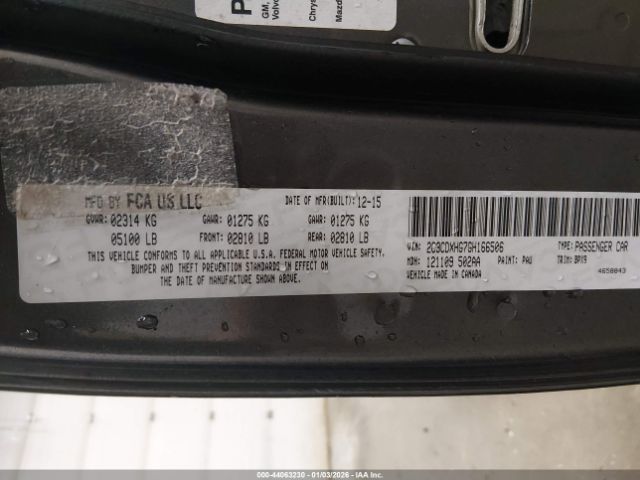 2016 DODGE CHARGER 2C3CDXHG7GH166506 Photo 8