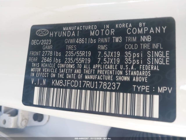 Hyundai Tucson Hybrid N Line 2024 KM8JFCD17RU178237 Image 9
