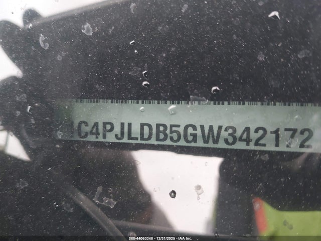 Jeep Cherokee Limited 2016 1C4PJLDB5GW342172 Image 9