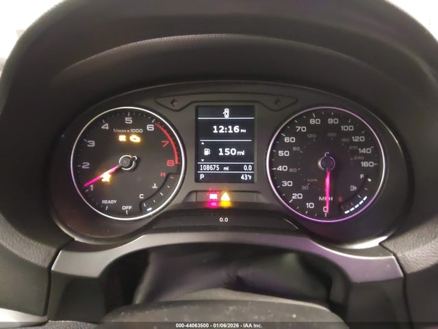 2017 Audi A3 2.0t Premium მანქანა იყიდება აუქციონზე, vin: WAUB8GFF2H1024874, აუქციონის ნომერი: 44063500
