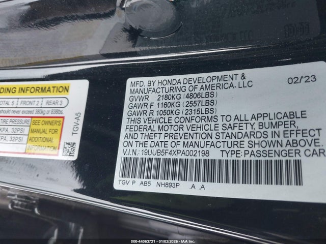 2023 ACURA TLX 19UUB5F4XPA002198 Photo 8