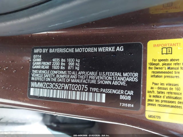 2015 MINI COUNTRYMAN WMWZC3C52FWT02075 Photo 8