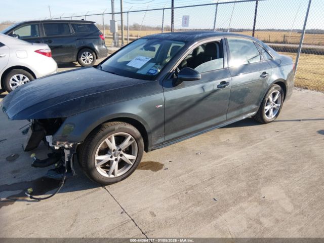 2018 AUDI A4 WAUKMAF48JA038873 Photo 1