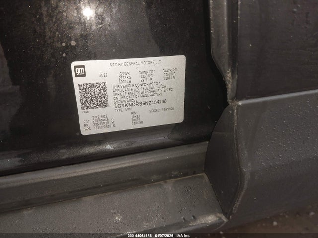 2022 CADILLAC XT5 1GYKNDRS6NZ154148 Photo 8