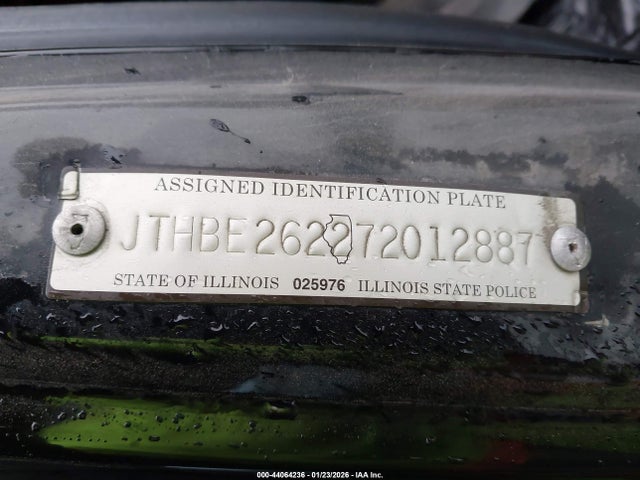 2007 LEXUS IS 350 JTHBE262272012887 Photo 8