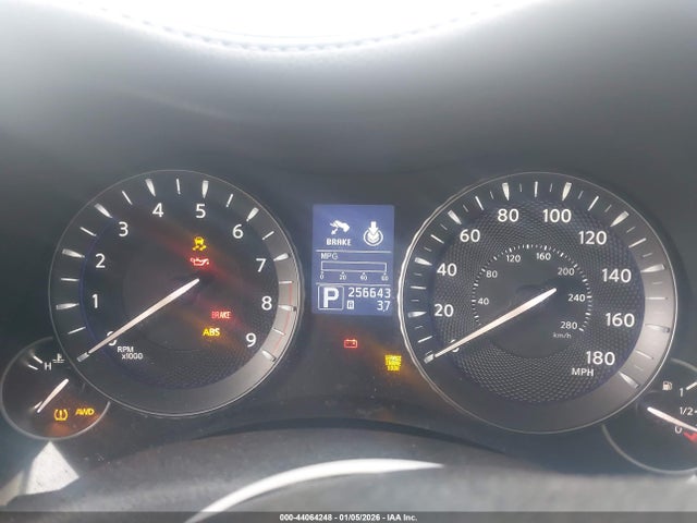 2011 Infiniti M37x მანქანა იყიდება აუქციონზე, vin: JN1BY1AR7BM373538, აუქციონის ნომერი: 44064248