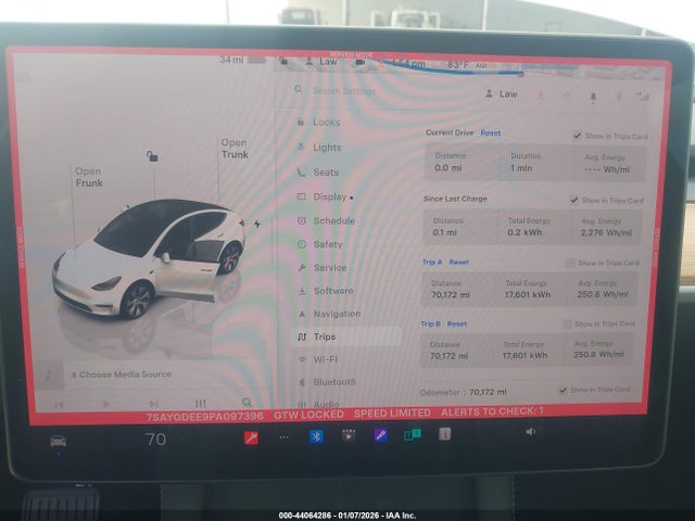 2023 TESLA MODEL Y 7SAYGDEE9PA097396 Photo 6