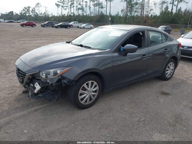 44064354 :رقم المزاد ، JM1BM1T74G1300186 vin ، 2016 Mazda Mazda3 I Sport مزاد بيع