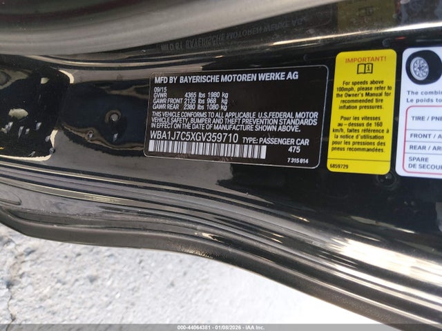 WBA1J7C5XGV359710 BMW M235I