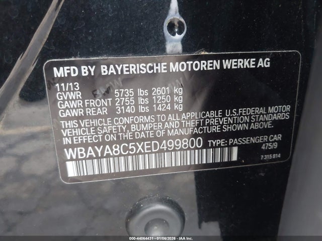 WBAYA8C5XED499800 BMW 750i