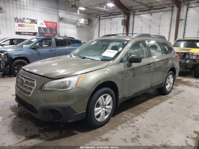 2016 SUBARU OUTBACK 4S4BSAAC9G3303896 Photo 1