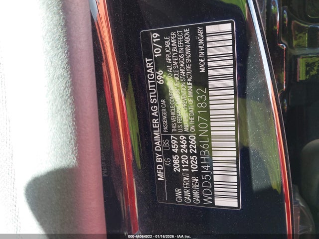 2020 MERCEDES-BENZ CLA 250 WDD5J4HB6LN071832 Photo 8