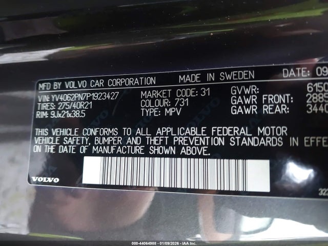 2023 VOLVO XC90 YV4062PN7P1923427 Photo 8