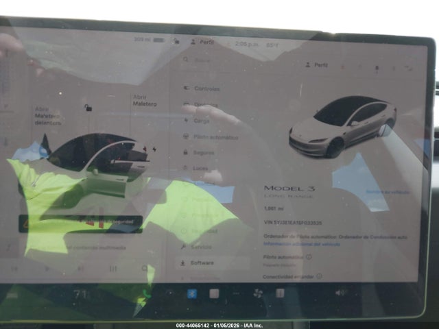 2025 TESLA MODEL 3 5YJ3E1EA1SF033535 Photo 6