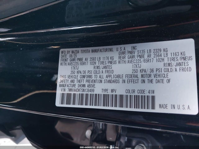 Mazda Cx-50 Hybrid Premium Package 2025 7MMVAADW7SN138499 Image 9