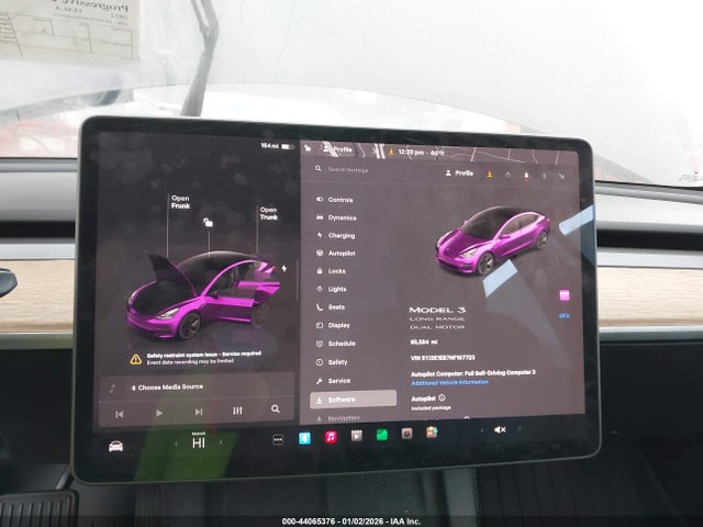 Tesla Model 3 Long Range Dual Motor All-wheel Drive 2022 5YJ3E1EB7NF167723 Image 18