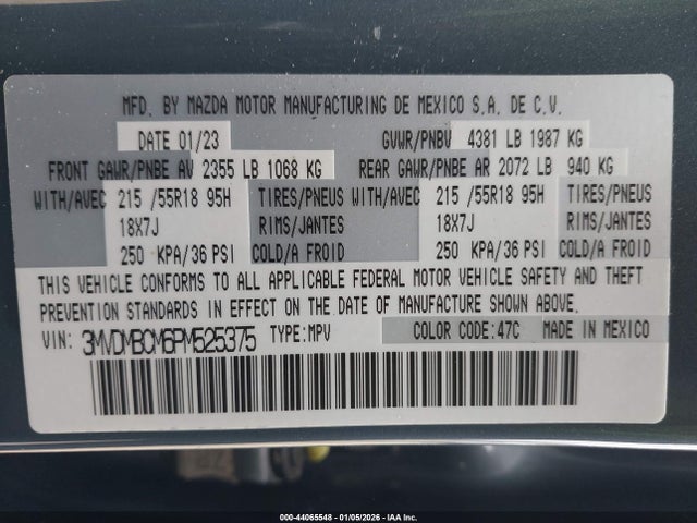 2023 MAZDA CX-30 3MVDMBCM6PM525375 Photo 8