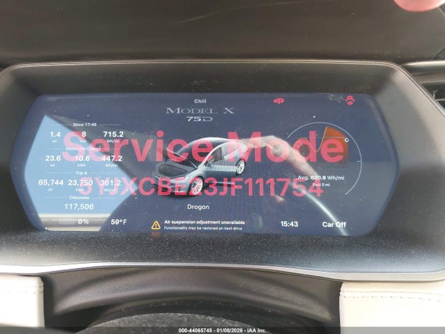 2018 TESLA MODEL X 5YJXCBE23JF111754 Photo 6