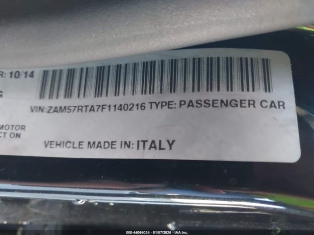 2015 MASERATI GHIBLI ZAM57RTA7F1140216 Photo 8