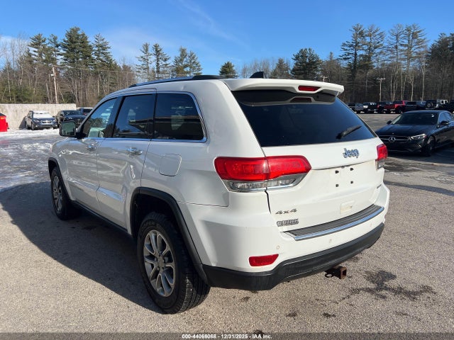 2015 Jeep Grand Cherokee Limited მანქანა იყიდება აუქციონზე, vin: 1C4RJFBG1FC632000, აუქციონის ნომერი: 44066068