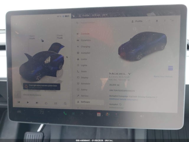 2023 TESLA MODEL Y 7SAYGDEE8PA105374 Photo 6