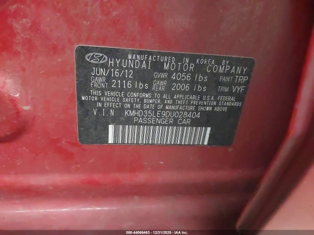 2013 HYUNDAI ELANTRA GT KMHD35LE9DU028404 Photo 8