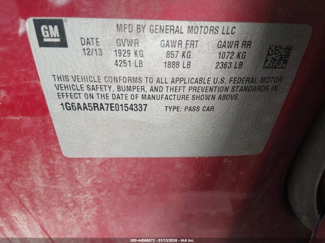 2014 CADILLAC ATS 1G6AA5RA7E0154337 Photo 8