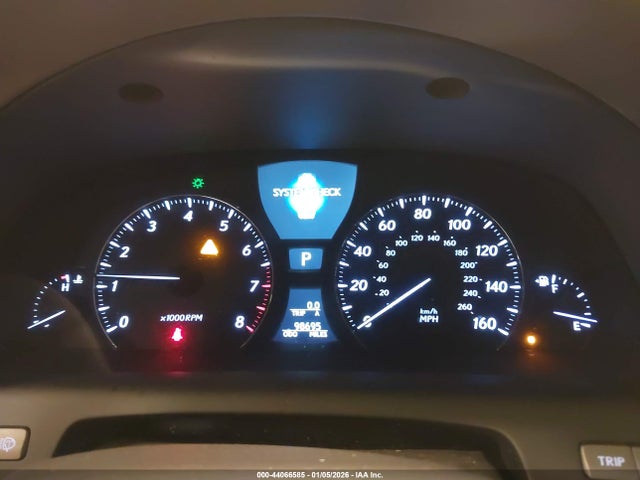 2008 LEXUS LS 460 JTHBL46F585071291 Photo 6