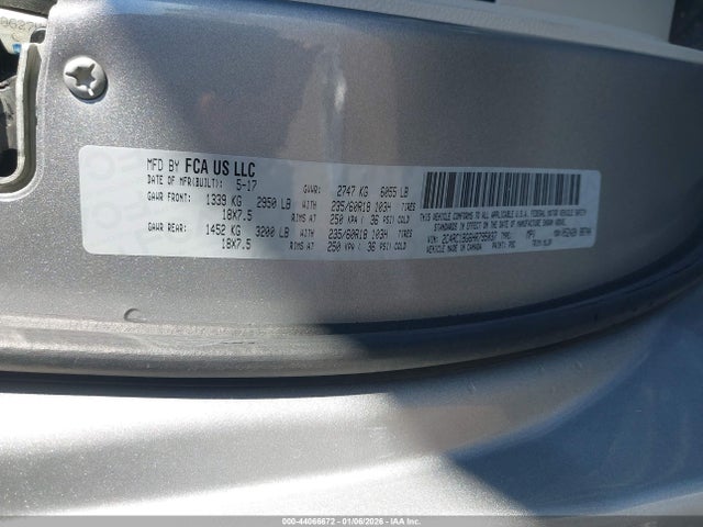 Chrysler Pacifica Touring-l 2017 2C4RC1BG6HR795037 Image 9