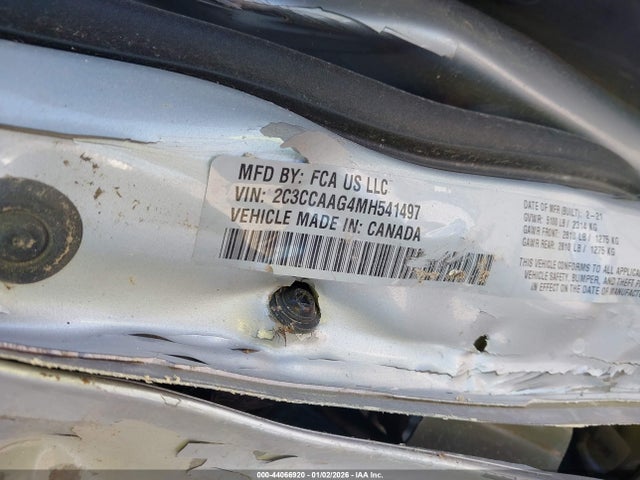 2021 Chrysler 300 Touring მანქანა იყიდება აუქციონზე, vin: 2C3CCAAG4MH541497, აუქციონის ნომერი: 44066920